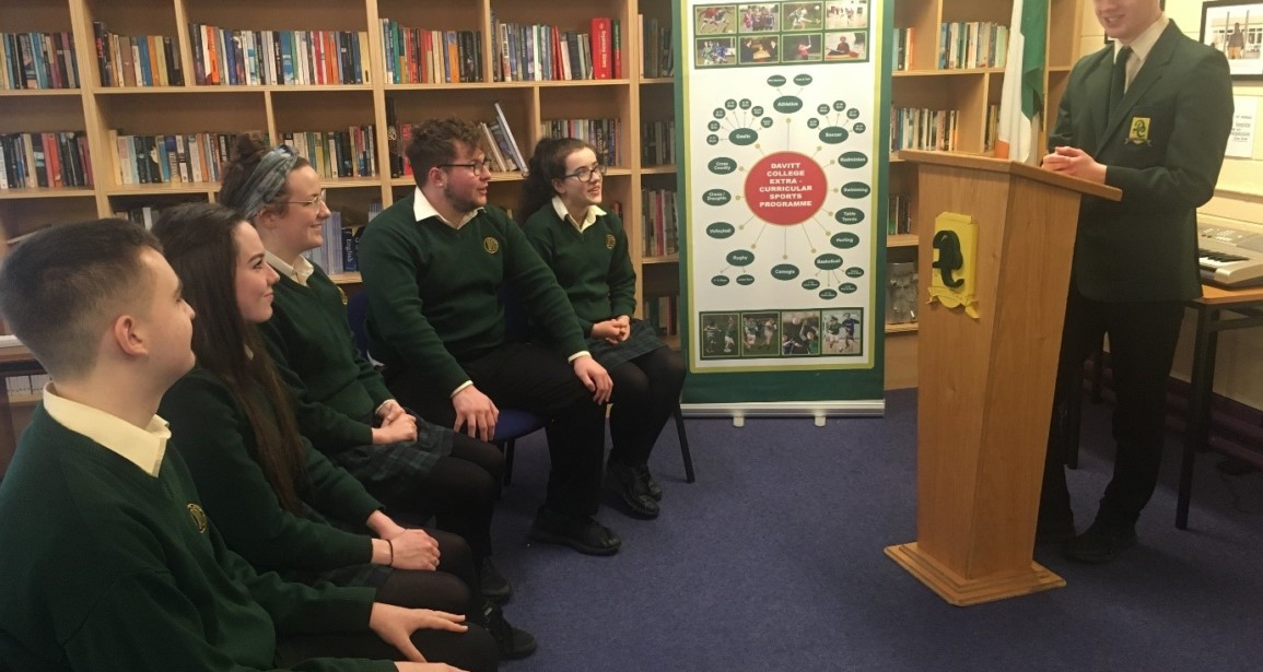 Davitt College Students Selected To Attend European Parliament in Strasbourg