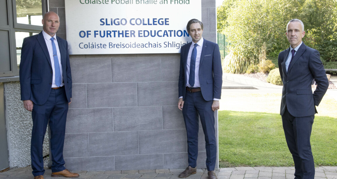 Sligo College of Further Education welcomes Minister Harris