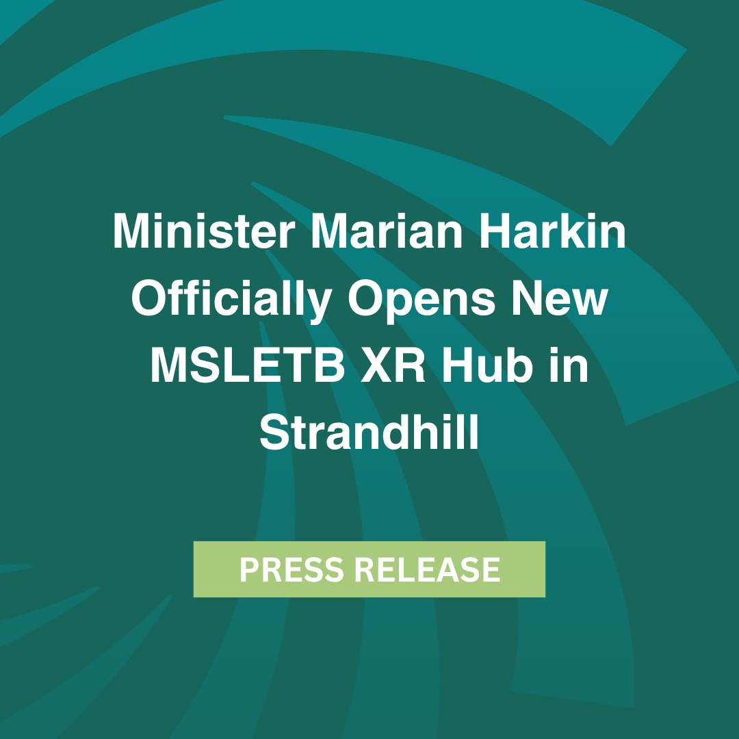 Minister Marian Harkin Officially Opens New MSLETB XR Hub in Strandhill